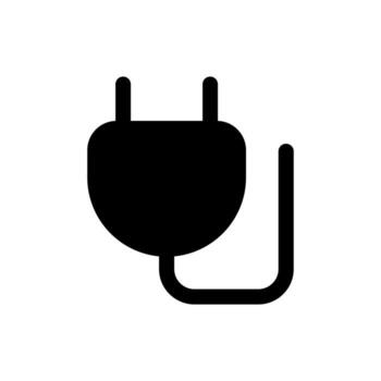 A solid icon of a user profile with a down arrow, representing user data download. vector