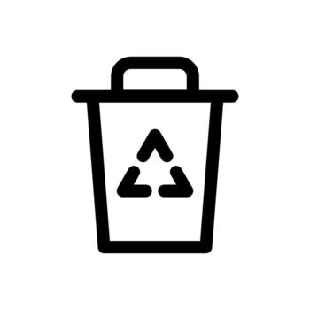 A linear graphic depicting a user with an open book, symbolizing a student or reading user. vector