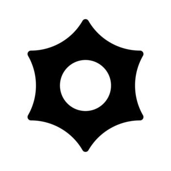 A solid icon of a second structure user variant for team representation. vector