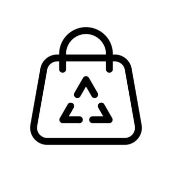 A linear graphic of a person with a message bubble, symbolizing a chat user or customer service. vector