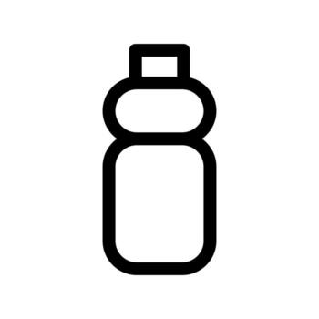 An outline icon of a user profile with a heart, symbolizing user preference or favorite. vector