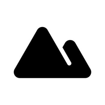 A bold solid icon showing multiple people with a plus symbol to group plus a new member. vector