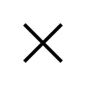 un lineal gráfico de un circulo con un diagonal línea, simbolizando cancelar o prohibición. vector