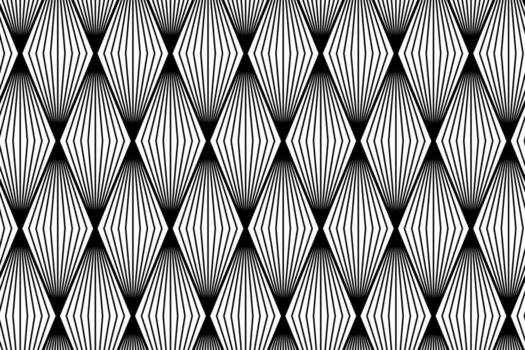 Geometric Optical Illusion Pattern vector