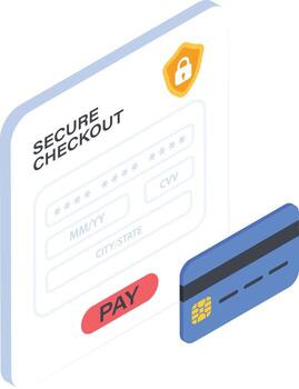 seguro revisa icono vector