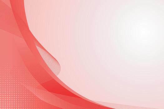 Red abstract design background vector
