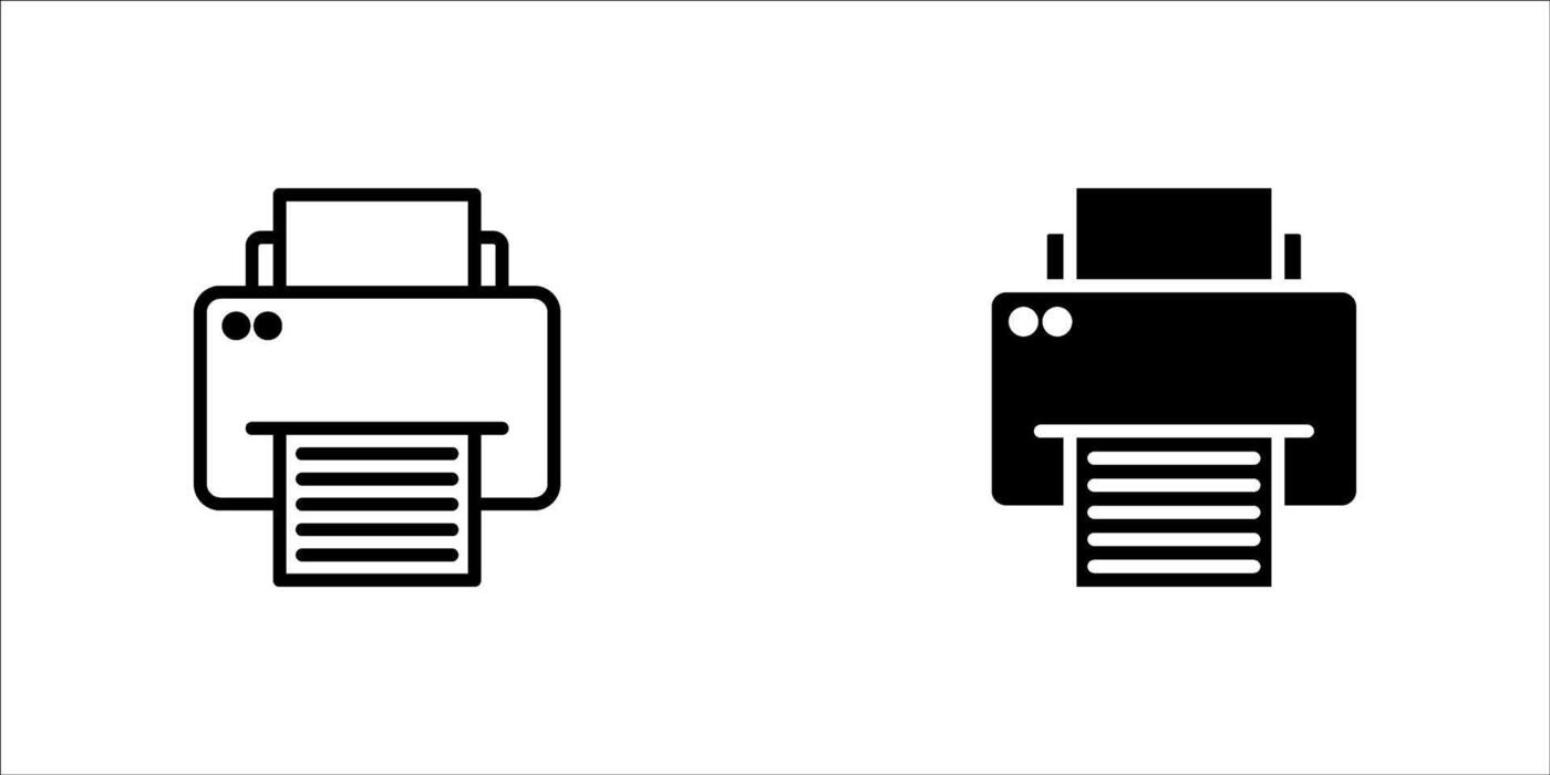 Printer Symbol Vector Art, Icons, and Graphics for Free Download