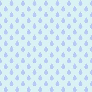 Raining drops icon, Seamless Pattern texture vector