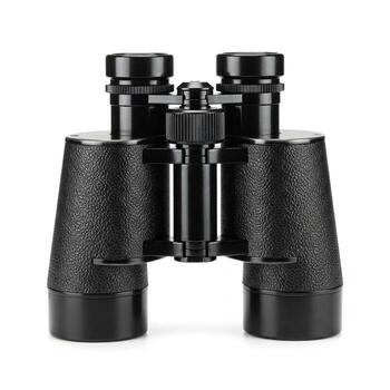 A pair of binoculars isolated on white photo