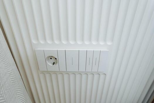 Introducing the Modern Door Control Panel, featuring userfriendly instructions for easy operation, designed for enhanced accessibility and modern architecture in minimalist renovations photo