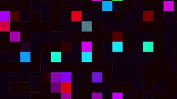 desatado ciclo digital falha pixel rede abstrato fundo. video