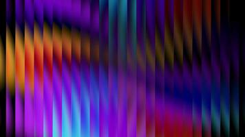 astratto sfondo con verticale strisce di vivace colori piace viola, blu, e arancia, la creazione di un' dinamico e moderno visivo effetto video