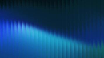 Abstract blue vertical lines with light and shadow creating a sense of depth and movement video