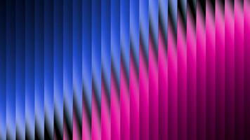 abstrakt diagonal lutning av blå och rosa vertikal Ränder skapande en modern och dynamisk bakgrund effekt video