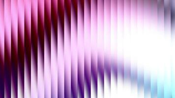 abstrakt bakgrund med vertikal Ränder i nyanser av rosa, lila, och vit, skapande en vibrerande och dynamisk visuell effekt video