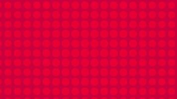 röd cirkel halvton punkt mönster effekt bakgrund 01 video