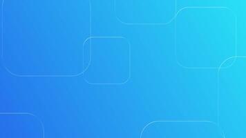 rena abstrakt bakgrund med flytande avrundad kvadrater video