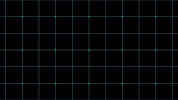 minimalista cyberpunk néon rede dados exibição fundo video