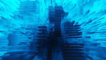 abstrakt data block rutnät video