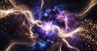 ett bild av en stjärna exploderande i Plats video