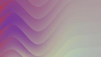Soft Gradient Purple Abstract Wave Motion video