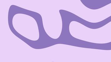 abstrakt lila organisk vätska former skapa en modern, konstnärlig bakgrund med slät kurvor, lämplig för design, varumärke, eller kreativ digital projekt. video