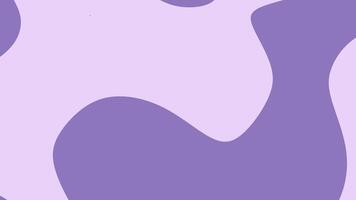 astratto viola biologico fluido forme creare un' moderno, minimalista sfondo con morbido curve, ideale per ragnatela disegno, presentazioni, e creativo progetti. video