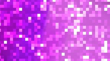 luminosa pixelated viola astratto disegno, Perfetto per a tema tecnologico sfondi, ragnatela disegno, presentazioni, e creativo digitale progetti bisognoso vivace e moderno immagini. video