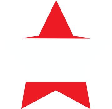 resumen rojo geométrico formas en blanco antecedentes vector