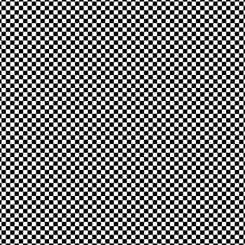 Black and white squares create a checkered pattern across the surface, forming a seamless texture with a modern, geometric feel. vector