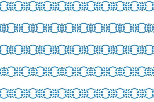 Connected Globe Line Pattern Backdrop vector