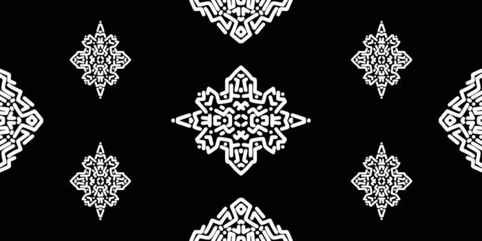 simétrico como una estrella geométrico resumen modelo repetir vector