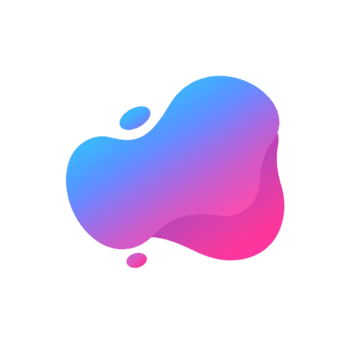 abstrakt vätska form lutning Färg design element grafisk illustration isolerat klämma konst objekt på transparent bakgrund png