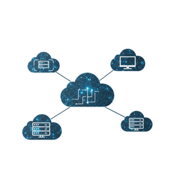 nuvem Informática rede diagrama mostrando dados servidores interligado para em formação tecnologia Serviços em transparente fundo png