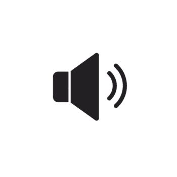 Find high quality sound icon graphic for audio volume control and multimedia application design use on transparent background png