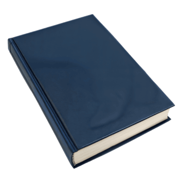 solteiro fechadas azul capa dura livro png