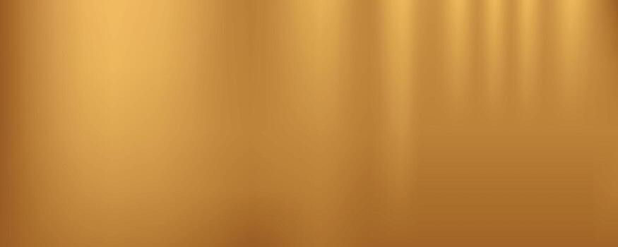 Gold abstract blurred gradient background with curtain pattern. eps10 vector