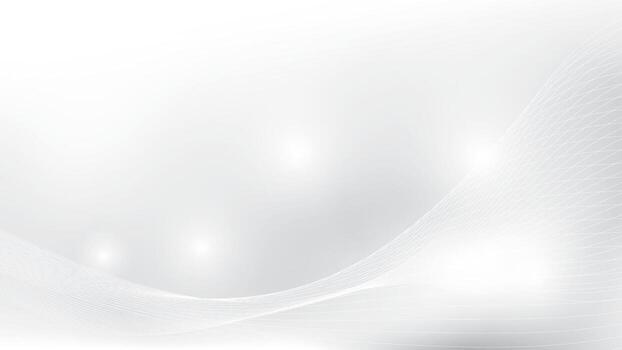 Abstract white and gray color, modern design stripes background with curve lines, wavy pattern, eps10 .. vector