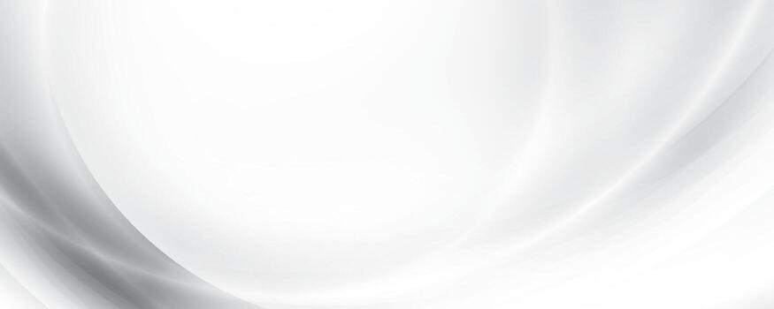 Abstract geometric white and gray color background, circle lines pattern. eps10 vector