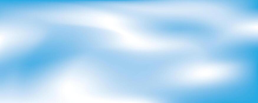 Beautiful clouds, abstract white and blue color gradient background. ep10 vector