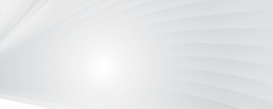 Abstract white and gray color, modern design stripes background with geometric round shape. eps10 vector