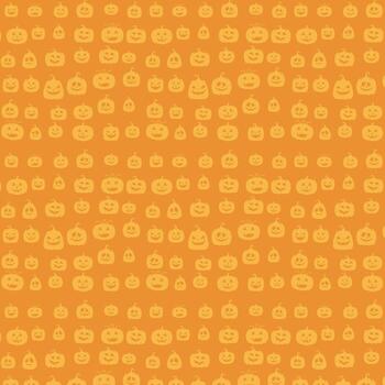 Cute Tiny Pumpkin Seamless Pattern Background vector
