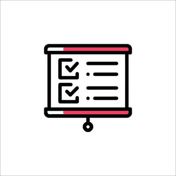 Checklist Presentation Icon Task Management Project Planning, completed vector
