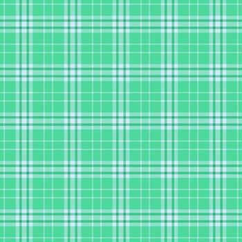 Classic plaid pattern in refreshing green hues. Versatile for backgrounds, textiles, and design projects. Evokes tradition, comfort, and stylish simplicity. vector