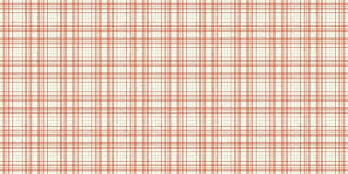 Seamless pattern of red and white tartan. Classic style checkered print ideal for backgrounds, fabrics, textiles or digital paper projects. vector