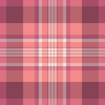 clásico tartán modelo en sombras de rosado. Perfecto para antecedentes, textiles, o agregando un tradicional tocar. versátil para ambos impresión y digital diseños vector