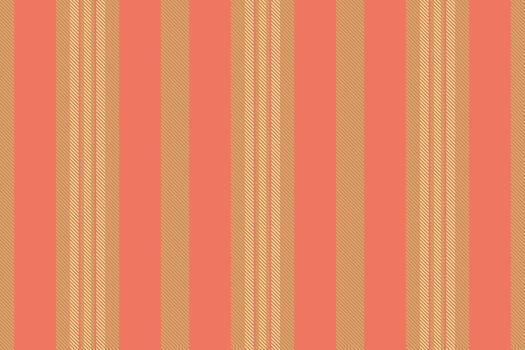 Seamless striped pattern in warm tones. Elegant texture for backgrounds, textiles, or web design. Creates a sense of order and sophistication. vector
