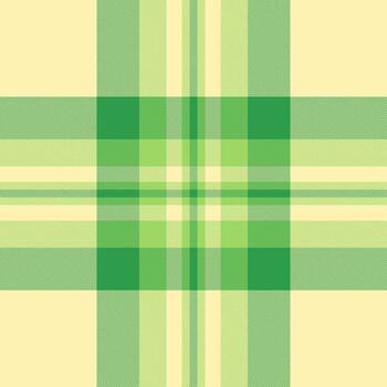 Green and yellow plaid pattern. Abstract checkered design, ideal for backgrounds, textiles, or digital paper. Modern, versatile, and visually appealing. vector