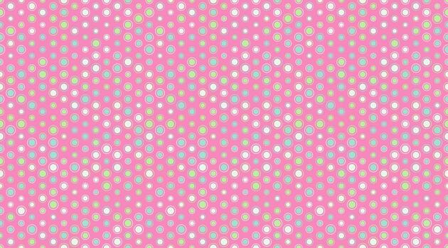 Delightful pastel pink background with a playful polka dot pattern. Perfect for branding, websites, packaging, or any project needing a cheerful, feminine touch. vector