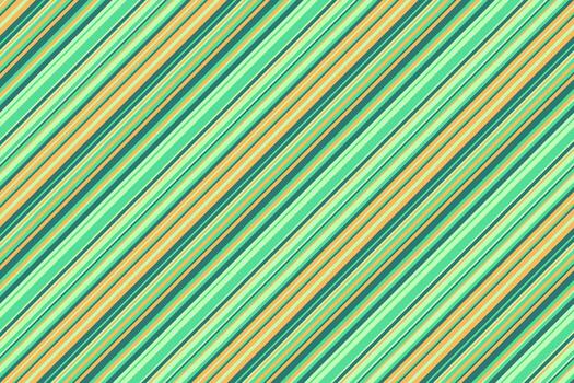 Vibrant diagonal stripes in refreshing mint, lime, and golden hues create a dynamic, seamless pattern. vector